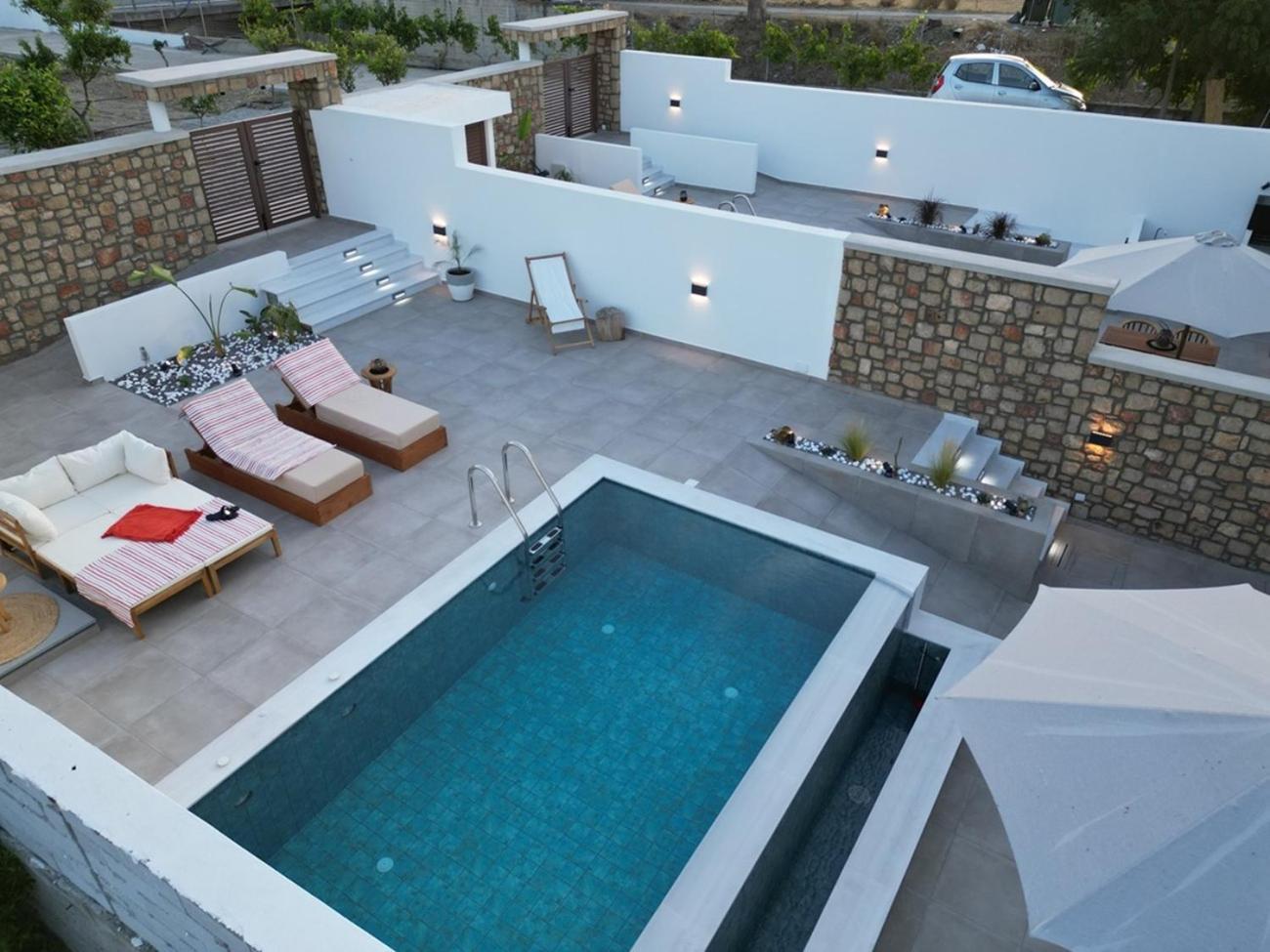 Valantina'S & Mannouel Lardos Luxury Villas Dış mekan fotoğraf