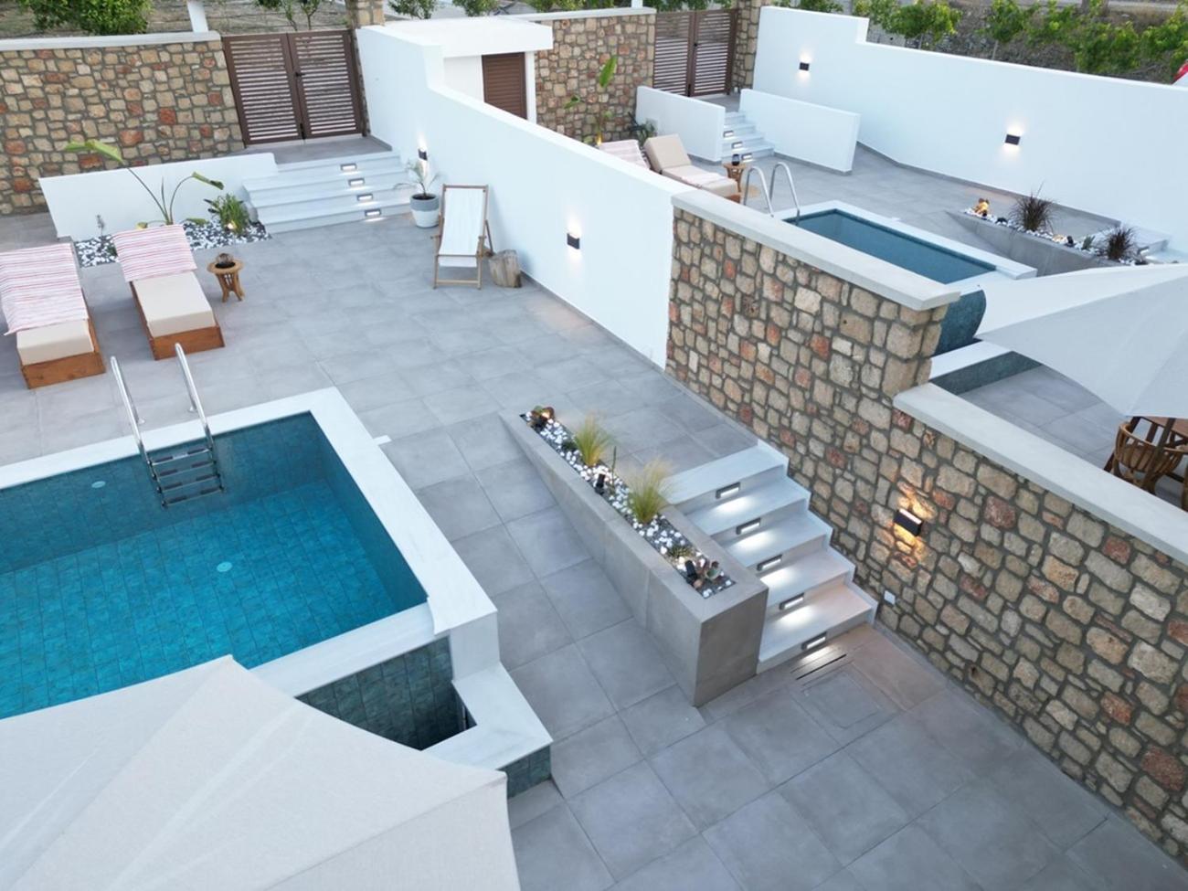 Valantina'S & Mannouel Lardos Luxury Villas Dış mekan fotoğraf